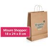 TuoGadget "Shopper di carta kraft personalizzata S"