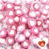 EinsSein Caramelle Cuore rosa-bianco 500g | Rocks caramelle matrimonio | decorazione della tavola per Battesimo San Valentino Communione Festa di compleanno per bambini | Regali Confetti