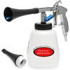 Cretee 1L Auto Pulizia Pistola Foamaster Washing Cleaner Kit con 2 Set ugello spruzzatore connettore