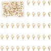 UNICRAFTALE 50 pz Fermagli per Aragosta in Acciaio Inox Fermagli per Artigli Ganci Portachiavi Fermagli per Aragosta Dorati per Creazione di Collane Fermagli Artigli Fai da Te Creazione Foro 1.5 mm