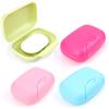 RETON 4 pezzi portatile contenitore portasapone di colore diverso, Portasapone con coperchio, portasapone doccia scatola organizzatore per casa, bagno, escursionismo, viaggio, campeggio (4 grandi)