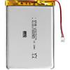 EEMB 3.7V 3300mAh 675776 Batteria Lipo Batteria ricaricabile agli ioni di polimero di litio con connettore JST-Assicurarsi che la polarità del dispositivo corrisponda alla batteria prima dell'acquisto