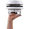 Generisch Maxxair Maxxfan Dome - Ventilatore laterale 12 V bianco senza LED