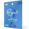 D'Addario Organics Royal Ance per Sassofono Alto Forza 2.5, Confezione da 3