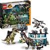 LEGO 76949 Jurassic World l'Attacco del Giganotosauro e del Terizinosauro, Din