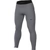 Nike PRO Leggings, Grigio Fumo/Nero, XXL Uomo