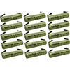 Electron 15x Batteria ricaricabile Ni-Mh ministilo mini stilo AAA 1,2V 600mAh con linguette lamelle terminali a saldare per pacco pacchi batteria