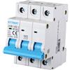 ETTROIT Interruttore Magnetotermico automatico 3P 32A 380V 6KA 3 moduli din - JX133260