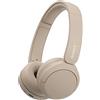 Sony WH-CH520 | Cuffie Wireless, Connessione Multipoint, con Microfono, Fino a 50 ore di durata della batteria con Ricarica rapida - Beige