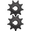 WideSmart 2 PCS Pignone a 9 Denti,Pignone per Ingranaggi Motore Pignone Anticorrosione Elettrico Motore a Catena Ruota dentata Catena per Bici Elettrica Pignone per Ingranaggi Motore per Motore Z2 Z3
