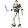 Mattel Buzz Lightyear La vera storia di Buzz Space Ranger Alpha Buzz Lightyear Action Figure autentica da 12,7 cm, con 12 articolazioni mobili e spada laser, Giocattolo per Bambini 4+ Anni, HHJ79