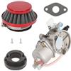 AUROLYNNE 44mm Minimoto Carburatore Carburante Sostituzione Per 47cc 49cc Quad