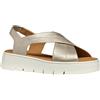 Geox D DANDRA 40 A, Sandalo Donna, Lt Gold, 39 EU