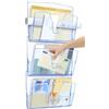 Cep - Portadocumenti/portalettere da parete, colore: Azzurro ghiaccio