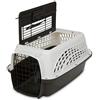 Petmate Pet Mate Gabbie per Cani di Piccola Taglia e Gatti, Cuccia in plastica a Due Porte, con Caricamento Superiore e Frontale, Made in USA, 48,3 cm, Bianco