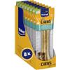 Vitakraft Dental Chews, osso da masticare per cane, osso da masticare con pelle di manzo, per la pulizia dei denti e l'igiene orale, senza zuccheri aggiunti (8x 160g)