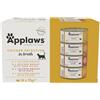 Applaws Cibo Umido per Gatti 100% Naturale Selezione di Pollo in Brodo - Confezione da 24 lattine da 70g