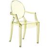 Kartell Louis Ghost, Set da 2 Sedie, Giallo