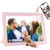 Cytem Cornice digitale da 10,1 pollici, Wi-Fi con software FrameO, 32 GB, sensore di movimento, rotazione automatica dell'immagine, display IPS 16:10, 1280 x 800, touch screen | rosa