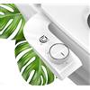 DUMALD Bidet per WC - Water Bidet Incorporato Igiene Intima - WC che fa da bidet - WC con Bidet Integrato - Bidet Portatile per WC Giapponese