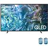 Samsung Q60D TV QLED 4K 50" QE50Q60DAUXZT Smart TV Wi-Fi Titan Gray 2024, Quantum Processor Lite 4K, 4K Upscaling, AirSlim Design, OTS Lite