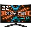 Gigabyte M32QC Monitor curvo nero widescreen VA LED da 31,5 (2560x1440/1ms/2xHDMI/DisplayPort)