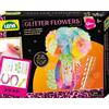 LENA - Fiori Glitterati, Un Bouquet di Fiori in Tulle Che Non appassisce mai, Possono Essere Realizzati con Tulle, cannucce di Carta e scovolini