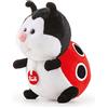 Trudi Trudino Coccinella Coccinella Peluche piccolo regalo Pasqua, San Valentino | 10x13x10cm taglia XS | Trudini Classic | modello 51273