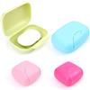 RETON 4 pezzi portatile contenitore portasapone di colore diverso, Portasapone con coperchio, portasapone doccia scatola organizzatore per casa, escursionismo(2 piccoli + 2 grandi)