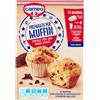 Cameo Preparato per Muffin con Gocce di Cioccolato, Facile da Preparare, Miscela per Impasto e Stampini Inclusi nella Confezione, Preparato per 12 Muffin, Senza Coloranti, 370 g