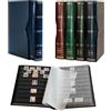 Prophila Collection Prophila Leuchtturm classificatori 60 Pagine Nere con Cofanetto Blu