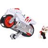 Paw Patrol, Moto Pups Wildcat's Deluxe Pull Back Motorcycle Vehicle with Wheelie Feature and Figure