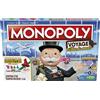 Monopoly Hasbro Gaming Monopoly Travel Intorno al Mondo - Gioco da tavolo per famiglia e bambini, pedine tamponi inchiostranti, vassoio da gioco cancellabile a secco, 8 anni in su, multicolore