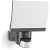 Steinel Faretto a LED XLED Home 2 XL S, 2124 lm, 19,3 W, Angolo di Rilevamento 140°, Orientabile in Modo Facile, con Proiettore a LED, 3000 K, Grigio (Grafite)