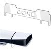 NQEUEPN Supporto Orizzontale per PS5 Slim, Trasparente Acrilico Supporto di Raffreddamento Ricambio base per Console di Gioco