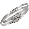 HG Power 2 pezzi Fascette Stringitubo 200 mm Acciaio Inox Morsetto per Tubo Flessibile Regolabile Diametro di 194-216 mm per Tubi di Ingresso e Uscita Delle Lavatrici, Tubi di Ventilazione