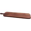 Point-Virgule Tagliere in legno di noce con manico, perfetto per servire antipasti e formaggio, XXL lungo, 60 x 16,5 cm