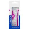 Curaprox CPS 406 Set Perio Con CPS 406 + UHS 409 E UHS 470, Fucsia | Set Scovolini, Per Spazi Ampi E Cura Delle Gengive, 5 Scovolini E Doppio Manico, Swiss Made