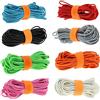 Qanye 8 Pezzi Corda Elastica, Elastico per Cucito, Corda Elastica Colorata, 8 Colori, per Cucito Fai da Te, Fascia per Capelli, Lacci per Scarpe, Cintura per Pantaloni(Diametro 2,8 mm, Lunghezza 10 m)