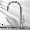 Blanco Candor rubinetto da cucina, orientabile, 523120, Candor acciaio inox spazzolato [Rubinetteria da Cucina > Rubinetti da Cucina]