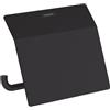 hansgrohe AddStoris porta rotolo, 41753670, AddStoris nero opaco [Accessori Bagno > Porta Rotolo]