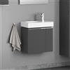 evineo ineo4 mobile La: 52 cm, 2 porte sinistra, con maniglia, per Geberit iCon lavabi per le mani,, BE0217AN, ineo4 [Mobili da Bagno > Mobili Lavabo]