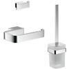 Emco Loft set accessori bagno, 059800102, Loft cromo [Accessori Bagno > Set di accessori da bagno]