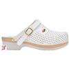 SCHOLL SHOES CLOG S/COMF.B/S CE BYCAST BIS UNISEX WHITE WOODS BIANCO 44