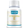+LIFE PiùLife Vitamina E Pura 365 Dosi, 60mg per Compressa 89UI, Integratore per Viso Pelle, Occhi Vista, Capelli, Benessere Antiossidanti, Senza Glutine e Lattosio