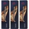Wella Professionals 3er Wella Koleston Perfect ME+ 4/07 marrone medio naturale marrone 60 ml