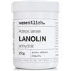 wesentlich. Lanolin grasso per lana anidrato 250 g, anidro e poco odore, cera di lana essenziale.