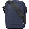 Tommy Hilfiger Uomo Borsa a Tracolla Repreve Mini Reporter Piccola, Blu (Space Blue), Taglia Unica