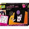 LENA - Sparkle Art Unicorno, set di glitter per creare decorazioni scintillanti per la vostra stanza. Con istruzioni colorate