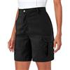 riou Pantaloncini da Donna Estivi Larghi e Comodi Pantaloni Pantaloncini Donna Estivi Larghi Cotone Shorts Pantaloni Corti Eleganti con Tasche Taglie Forti per Sport Yoga e Fitness S-XXL